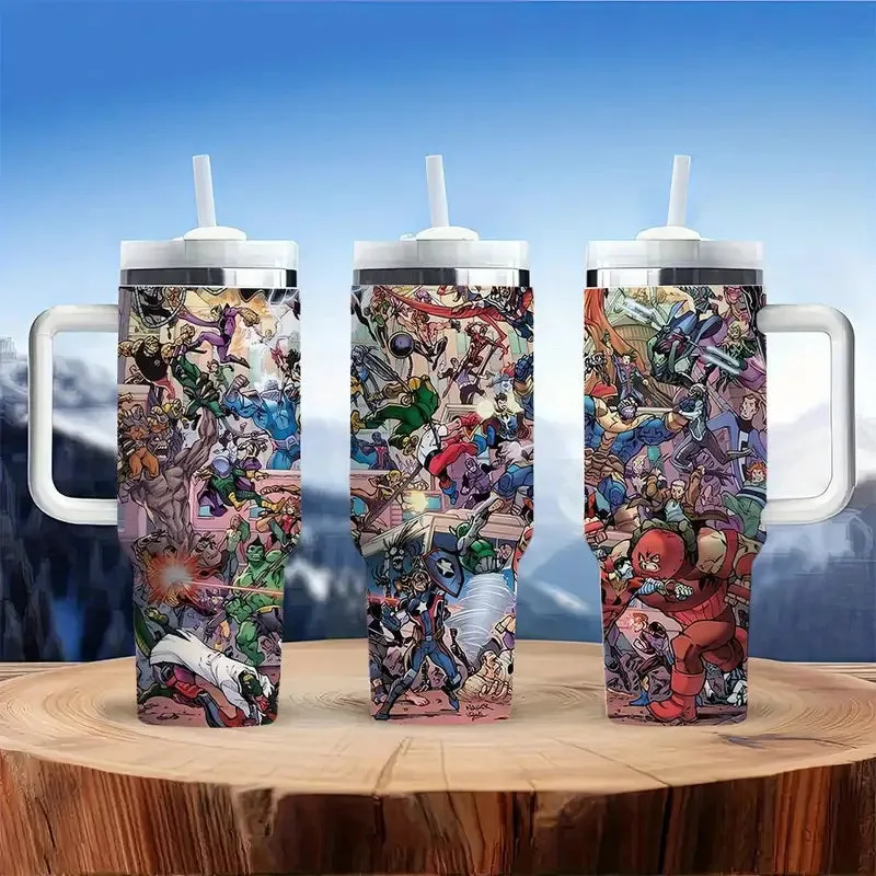 40Oz Legendary Heroes Insulated Tumbler