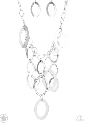 A Silver Spell - Silver Necklace Paparazzi Accessories