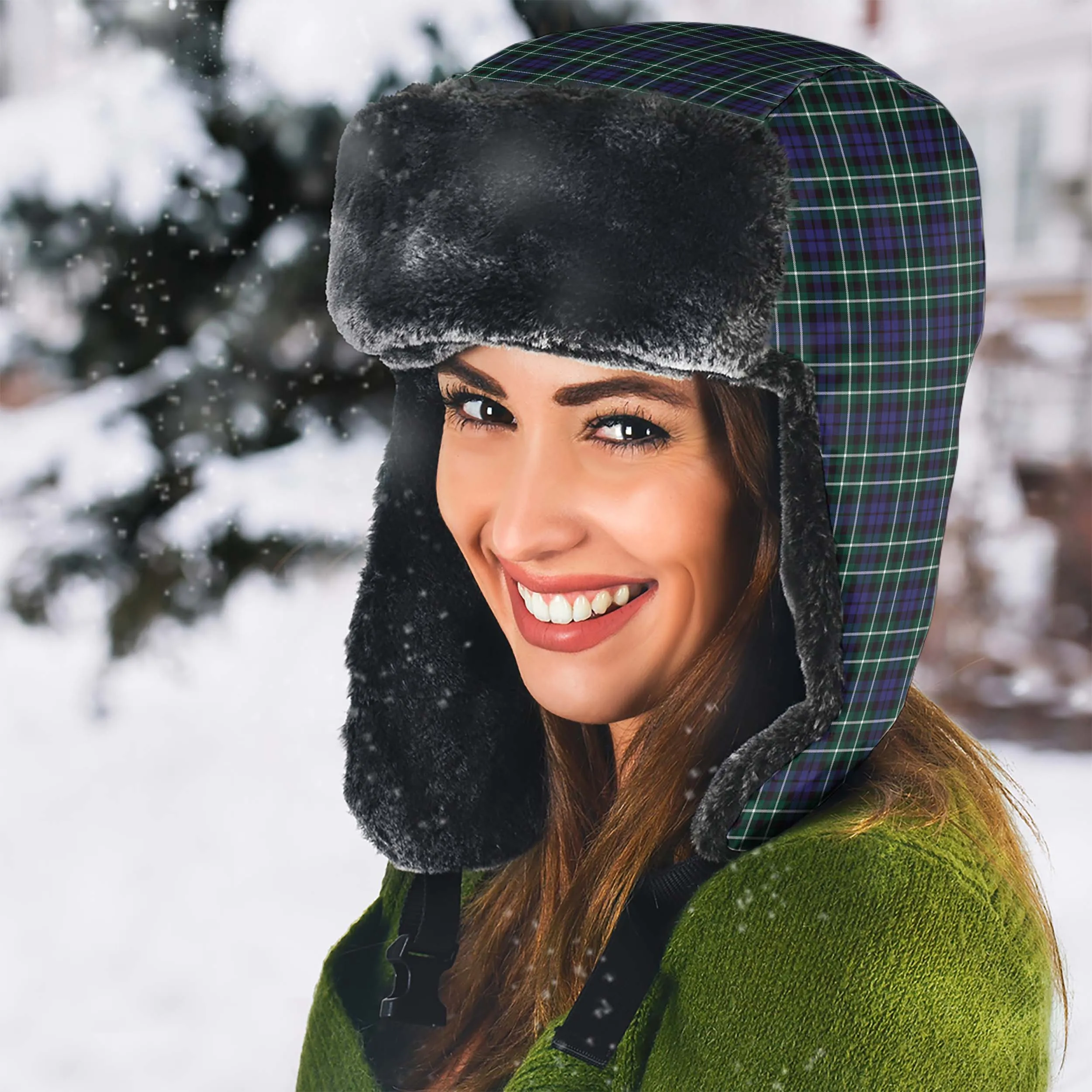 Allardice Tartan Winter Trapper Hat