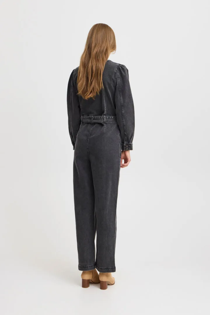 Atelier Reve Harper Jumpsuit-Meteorite Washed Denim-20121735