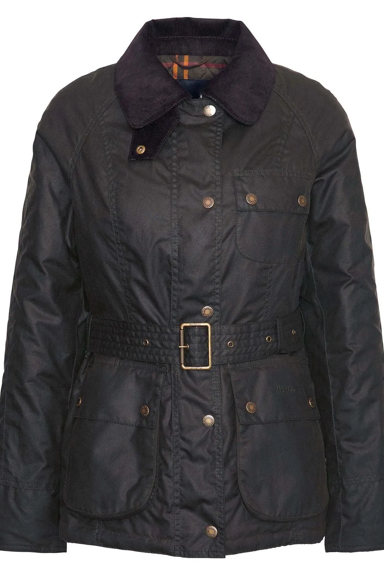 Barbour Classic Ladies Solway Zipper Wax Jacket LWX1407OL71