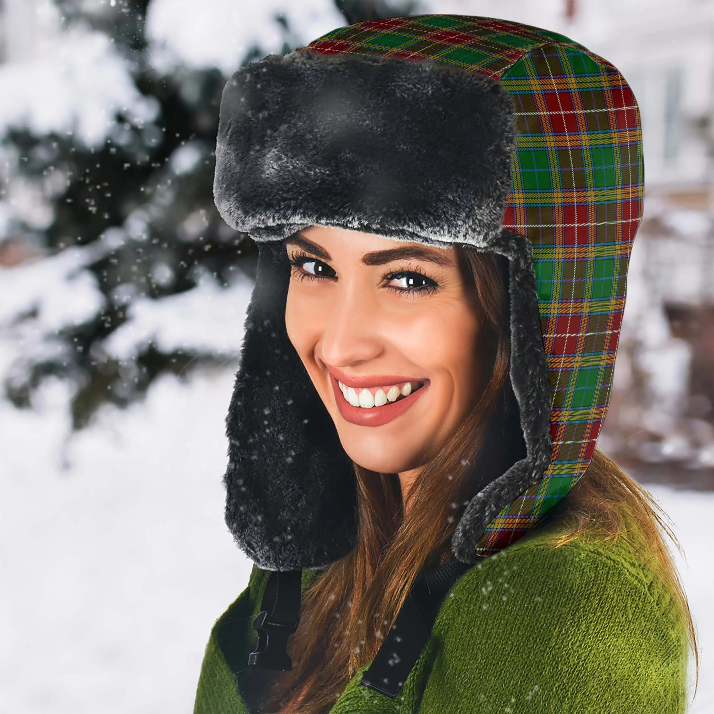 Baxter Tartan Winter Trapper Hat