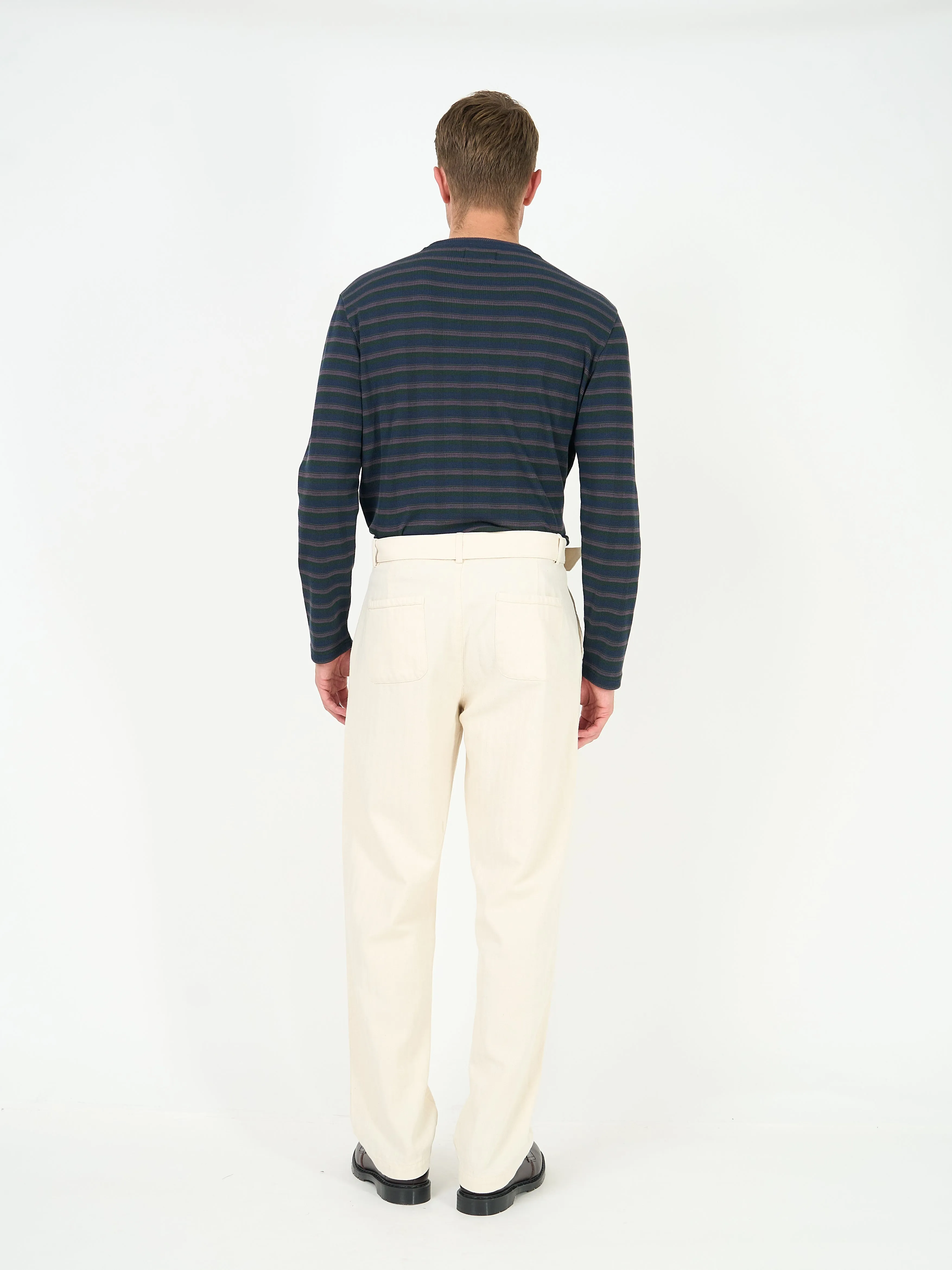 Belted Trousers Cairnes Ecru