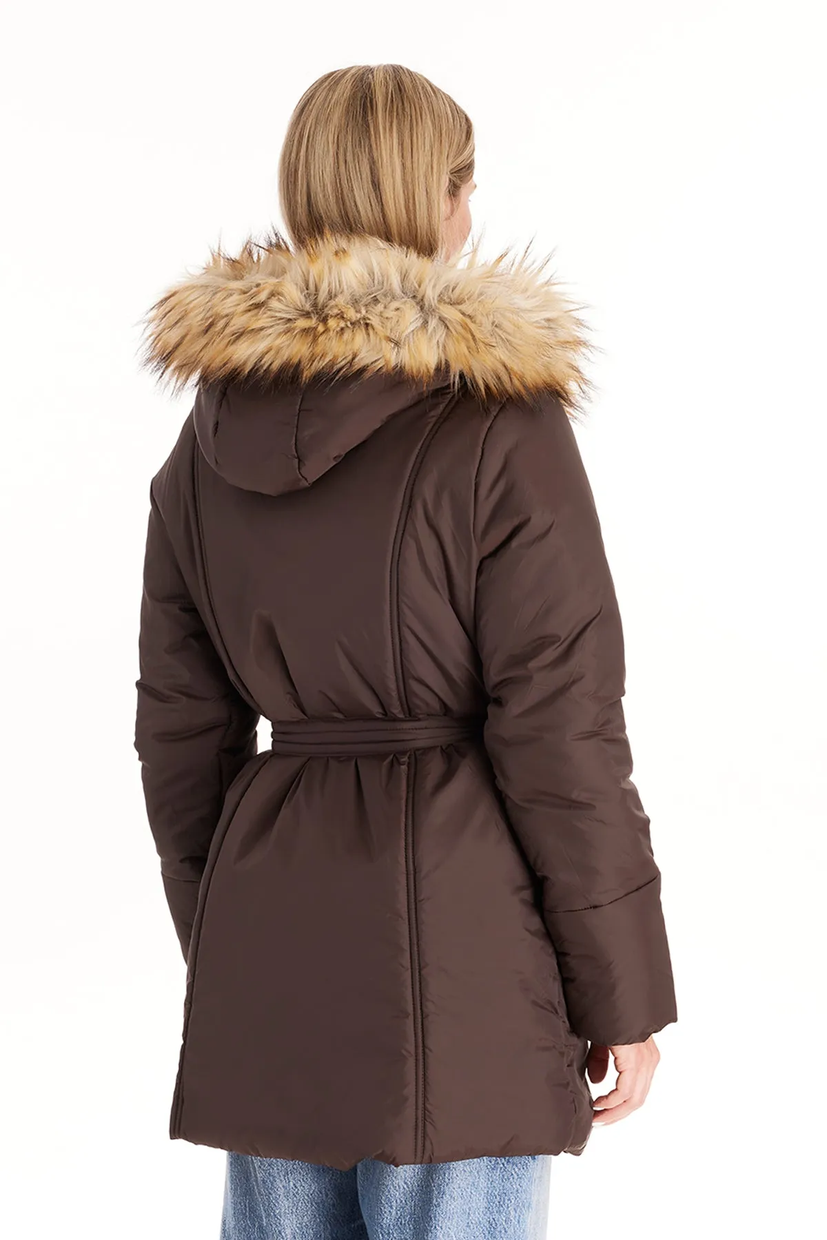 Belted Waterproof Winter Coat