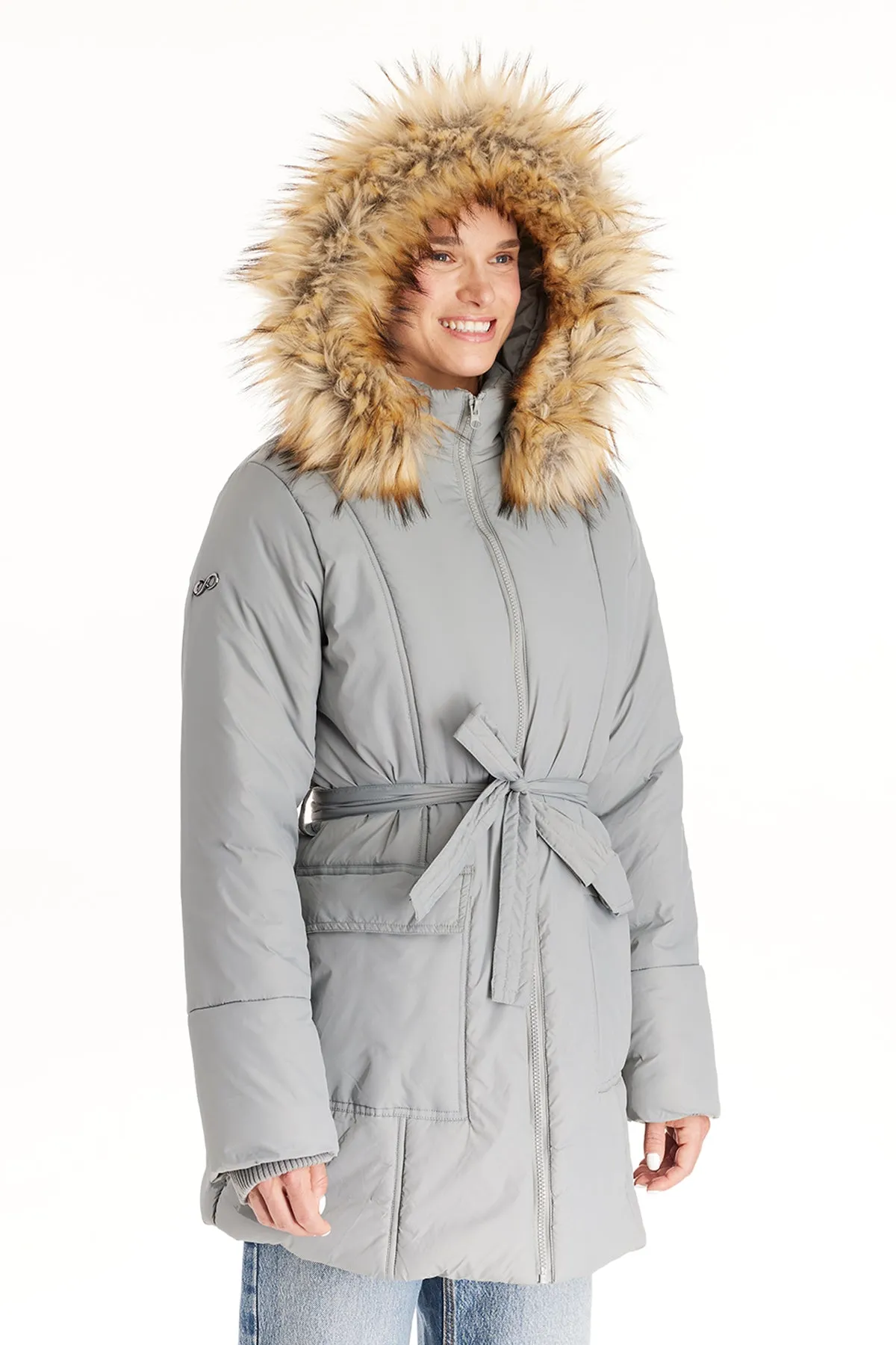 Belted Waterproof Winter Coat