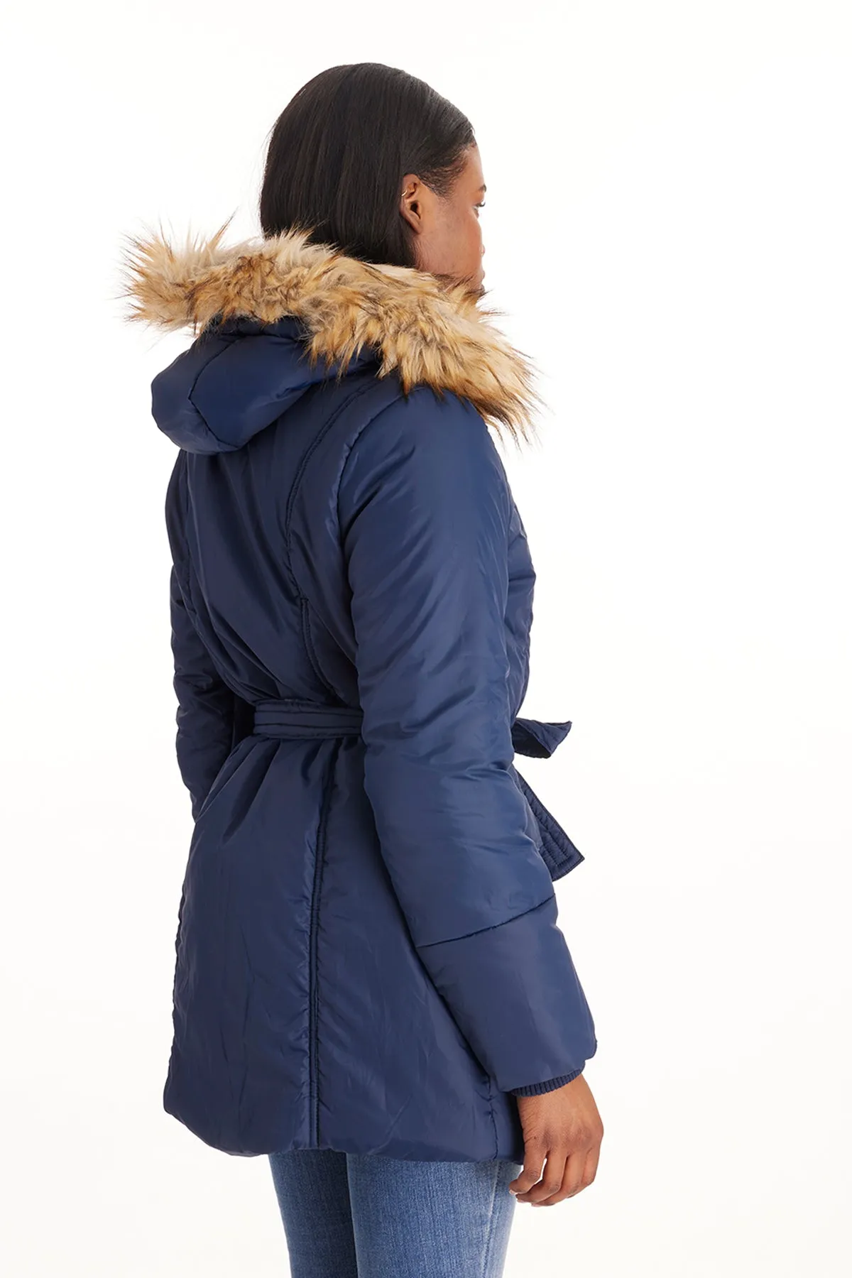 Belted Waterproof Winter Coat