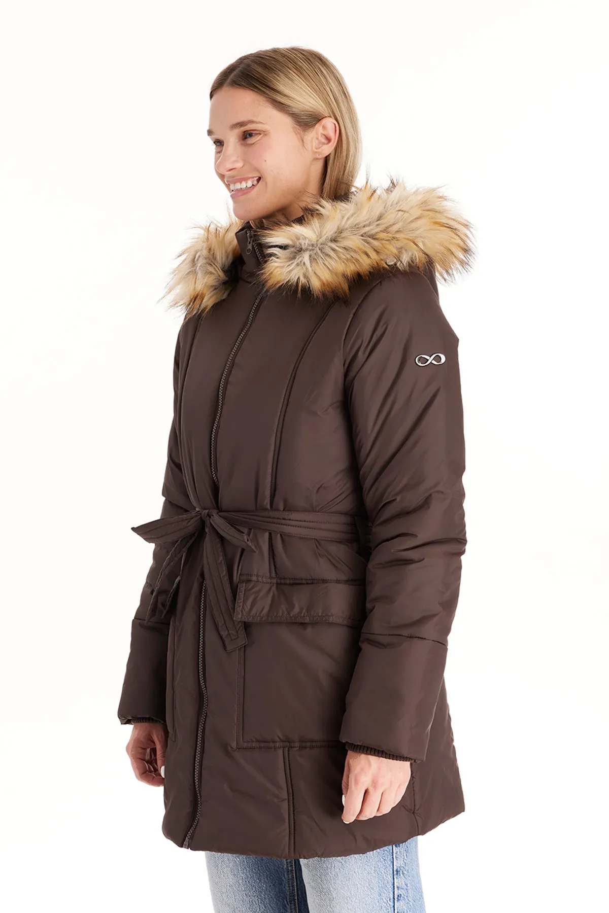 Belted Waterproof Winter Coat