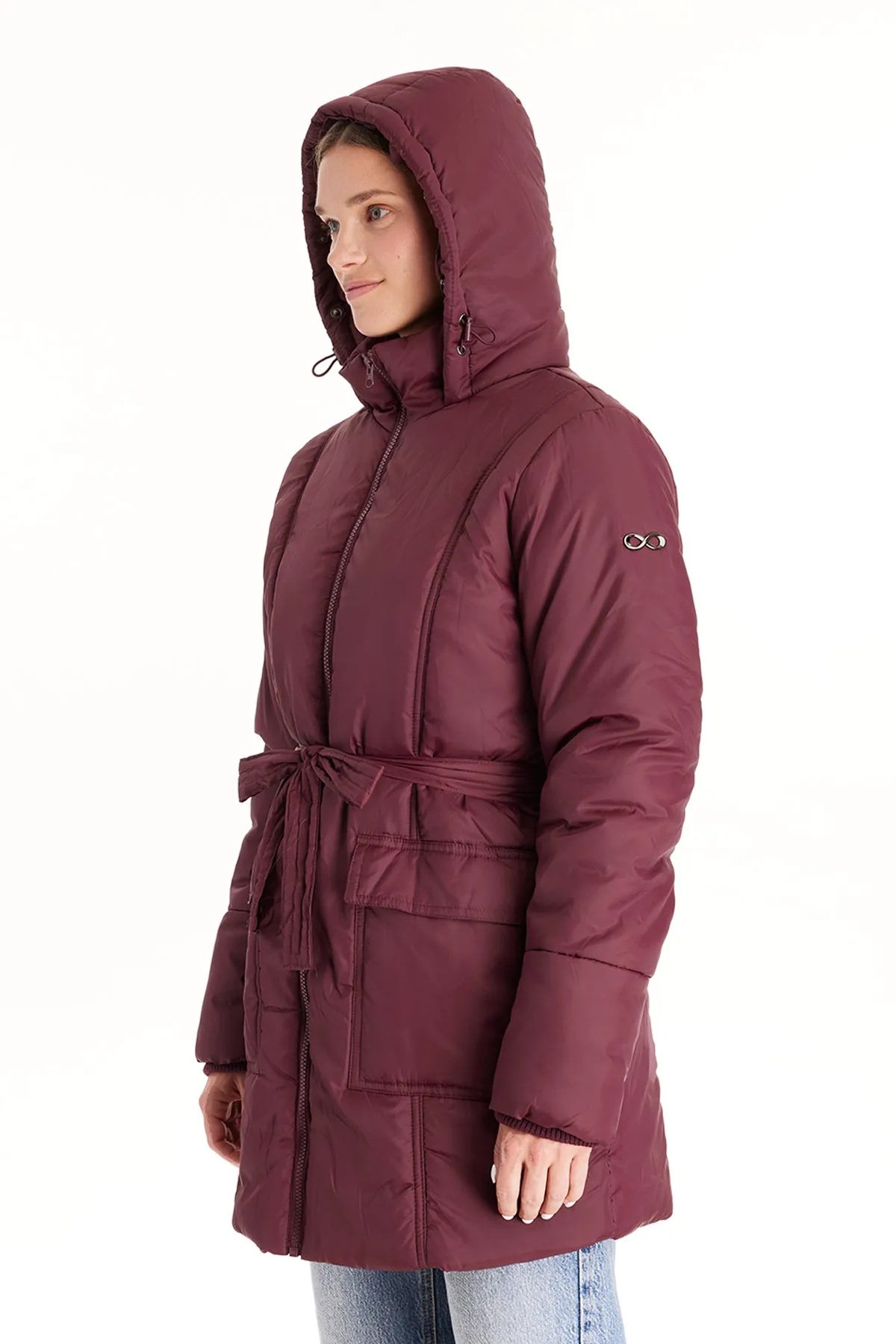 Belted Waterproof Winter Coat