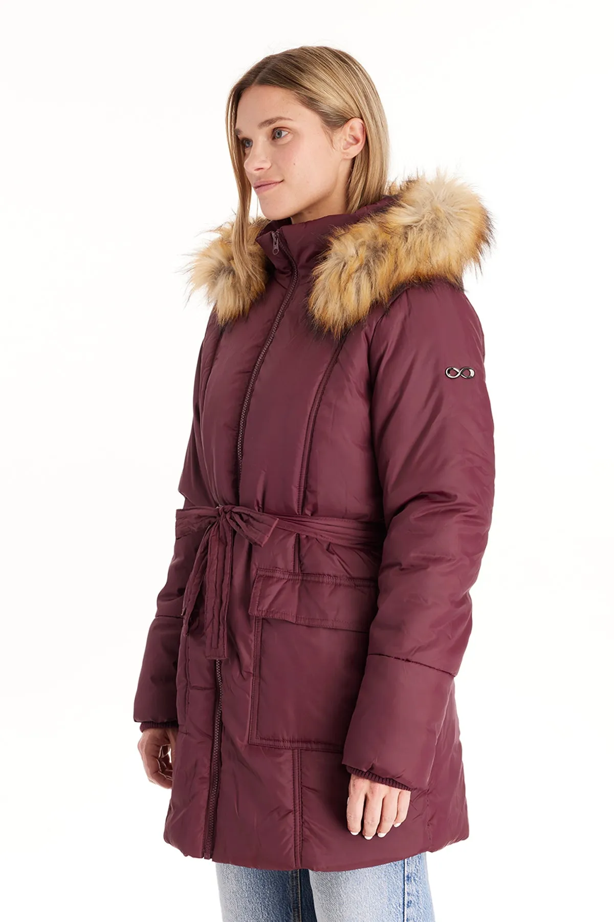 Belted Waterproof Winter Coat