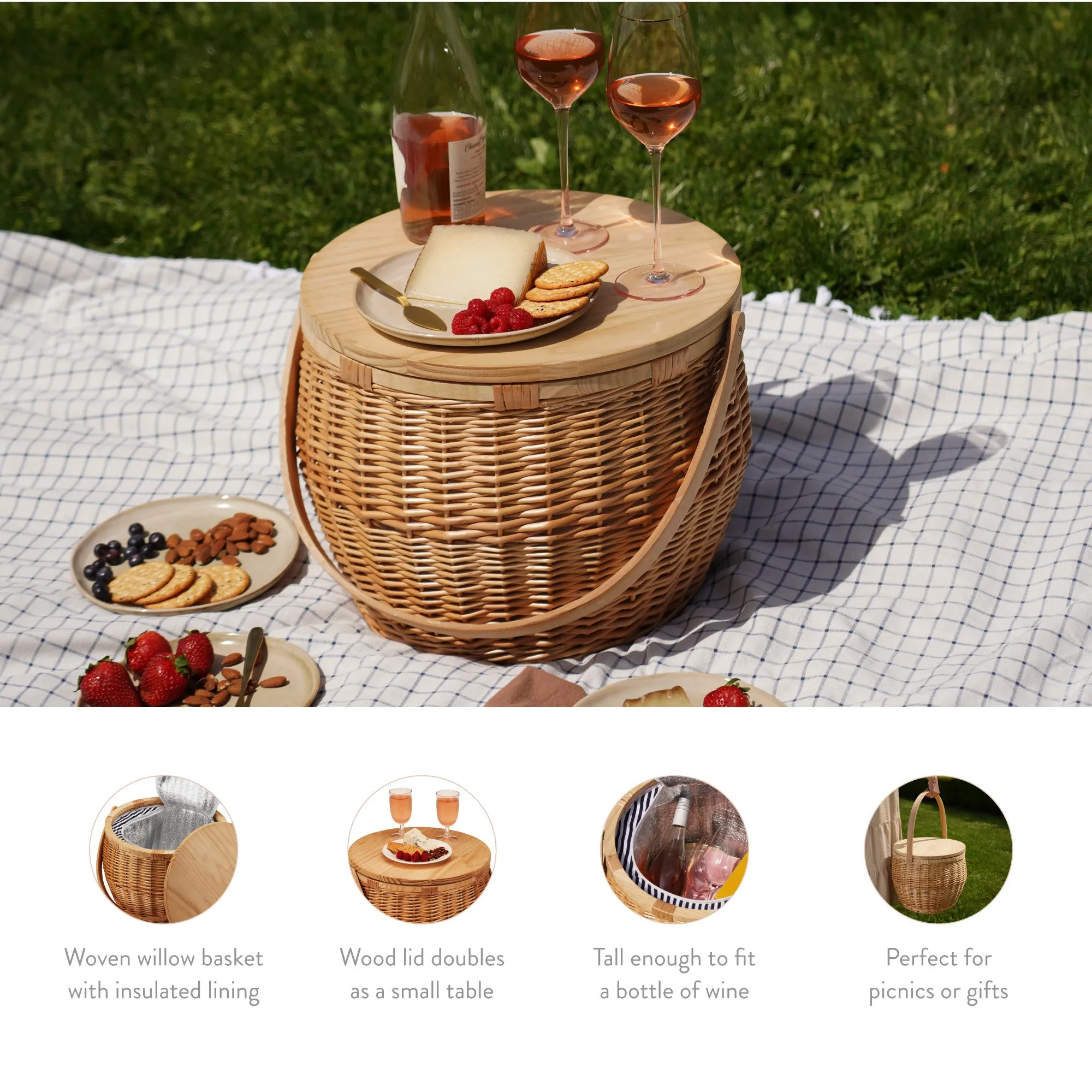 Cask Willow Picnic Basket