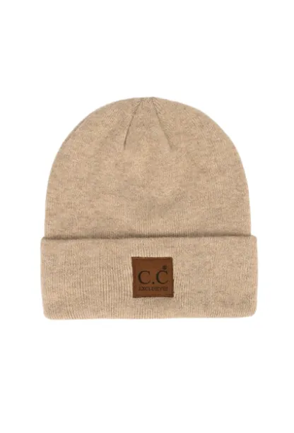 CC Heather Knit Beanie