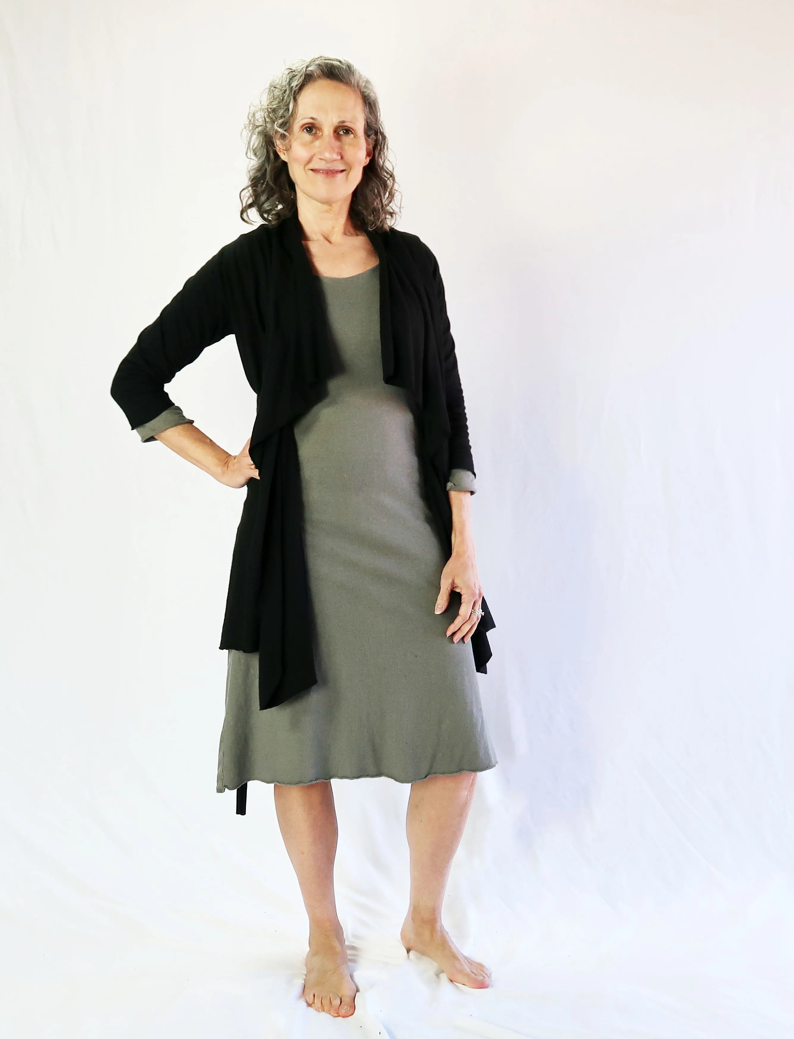 Cocoon Belted Tunic Jacket