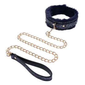 Cougar Faux Fur Collar & Leash