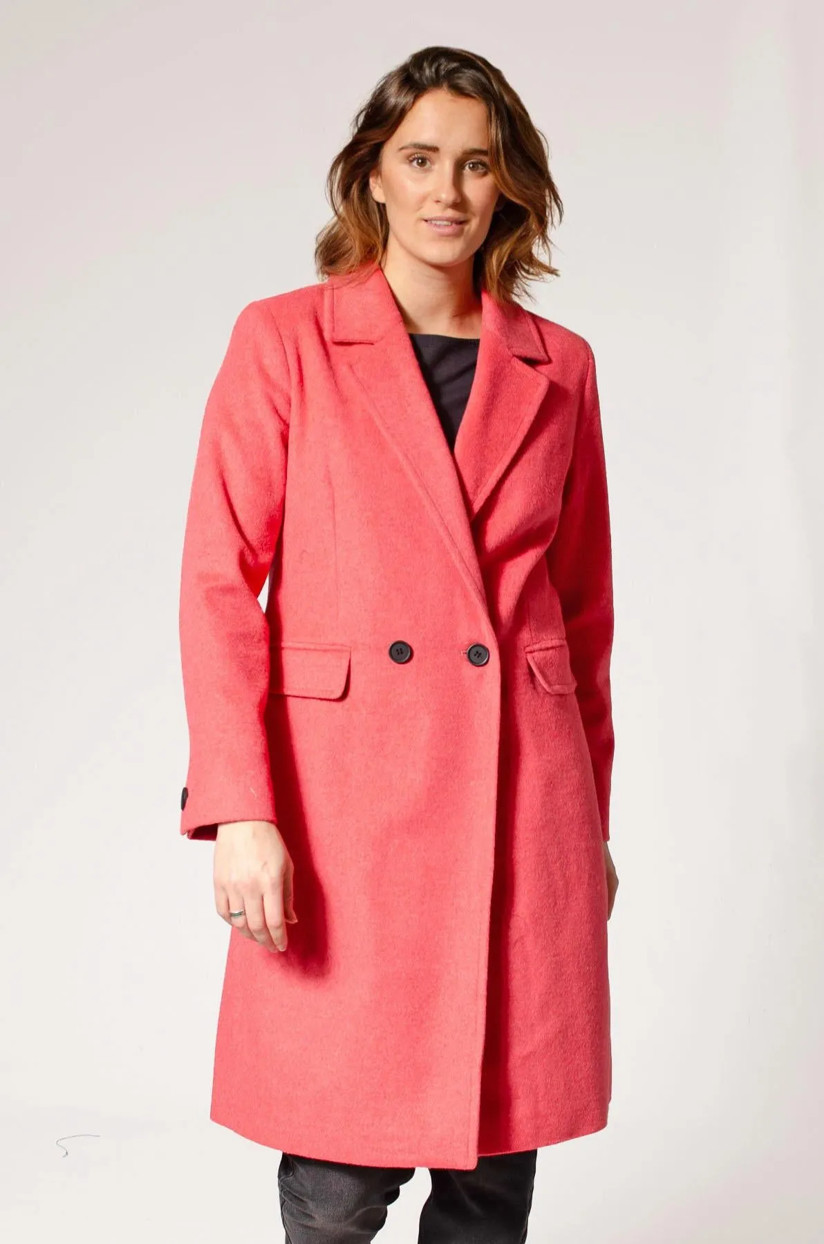 Double Breasted Wool Coat