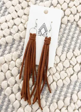 Faux Leather Tassels