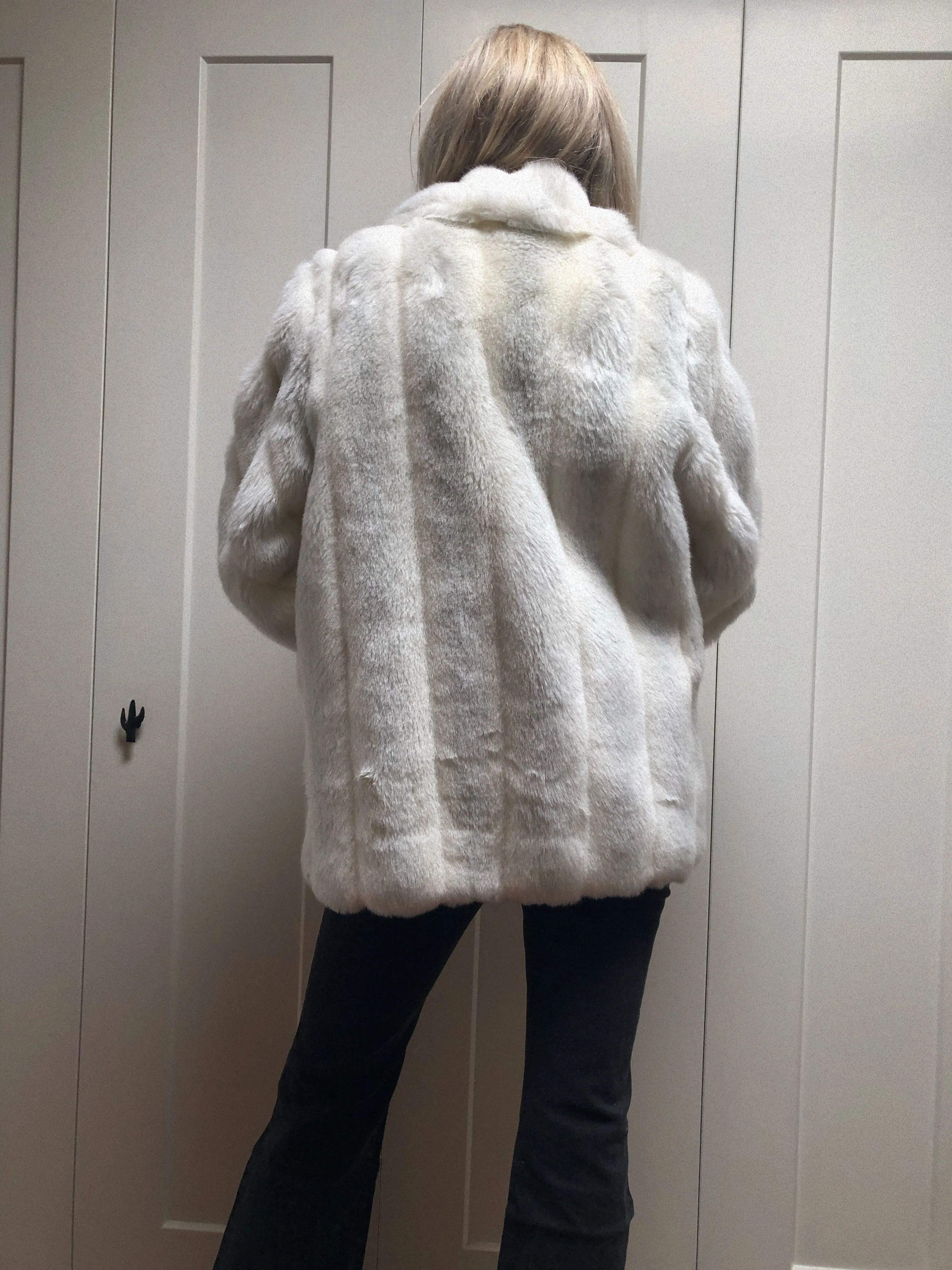 Foxy Vintage Faux Fur Coat