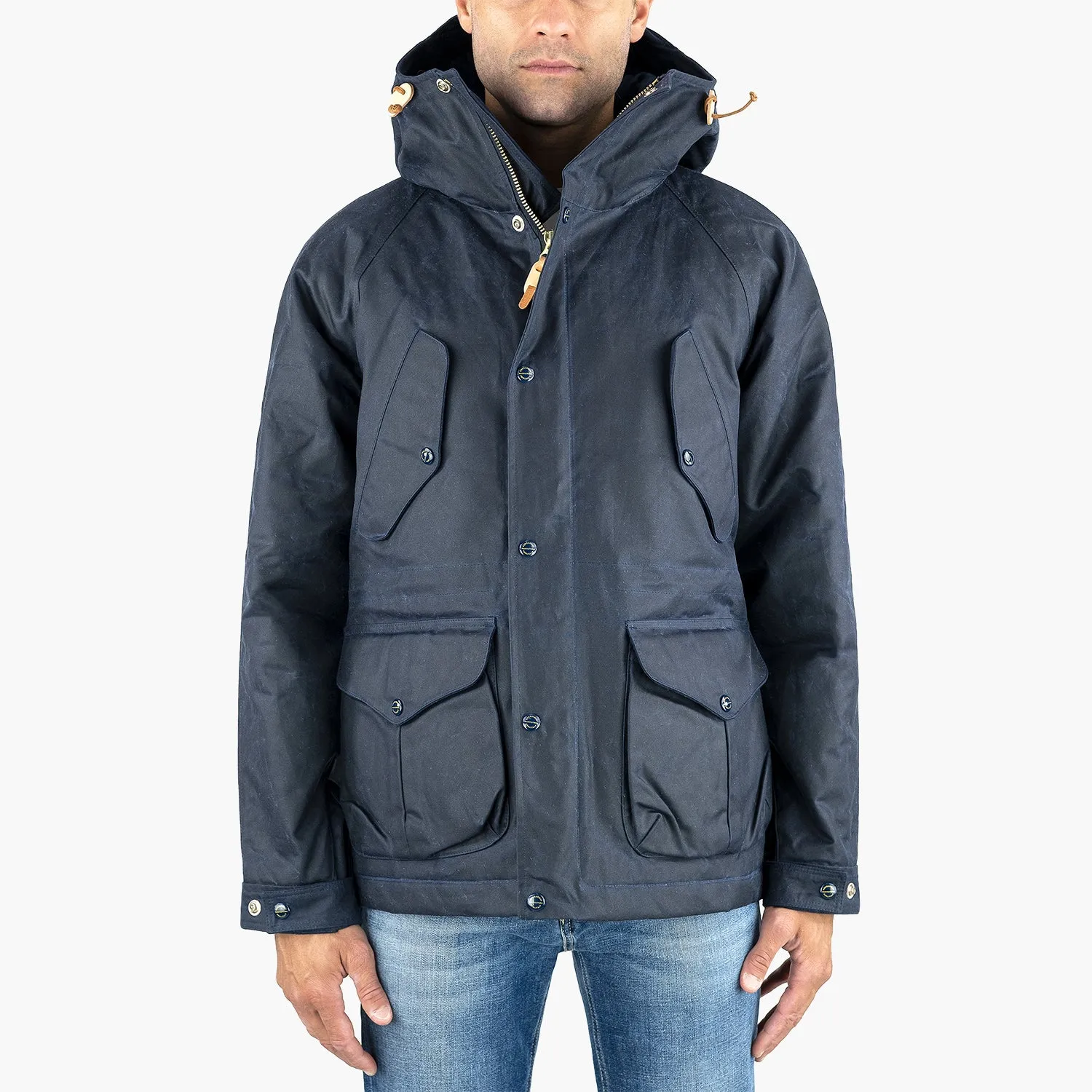 Giaccone MANIFATTURA CECCARELLI Fisherman Parka 7091 WX Blu Navy