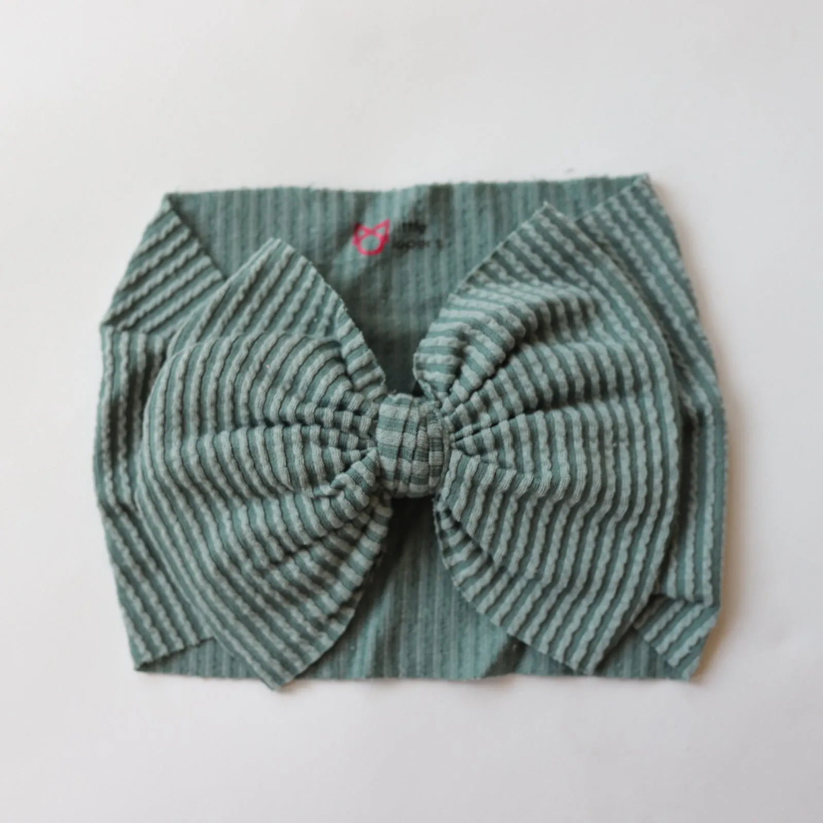 Green Cozy Ribbed Headwrap