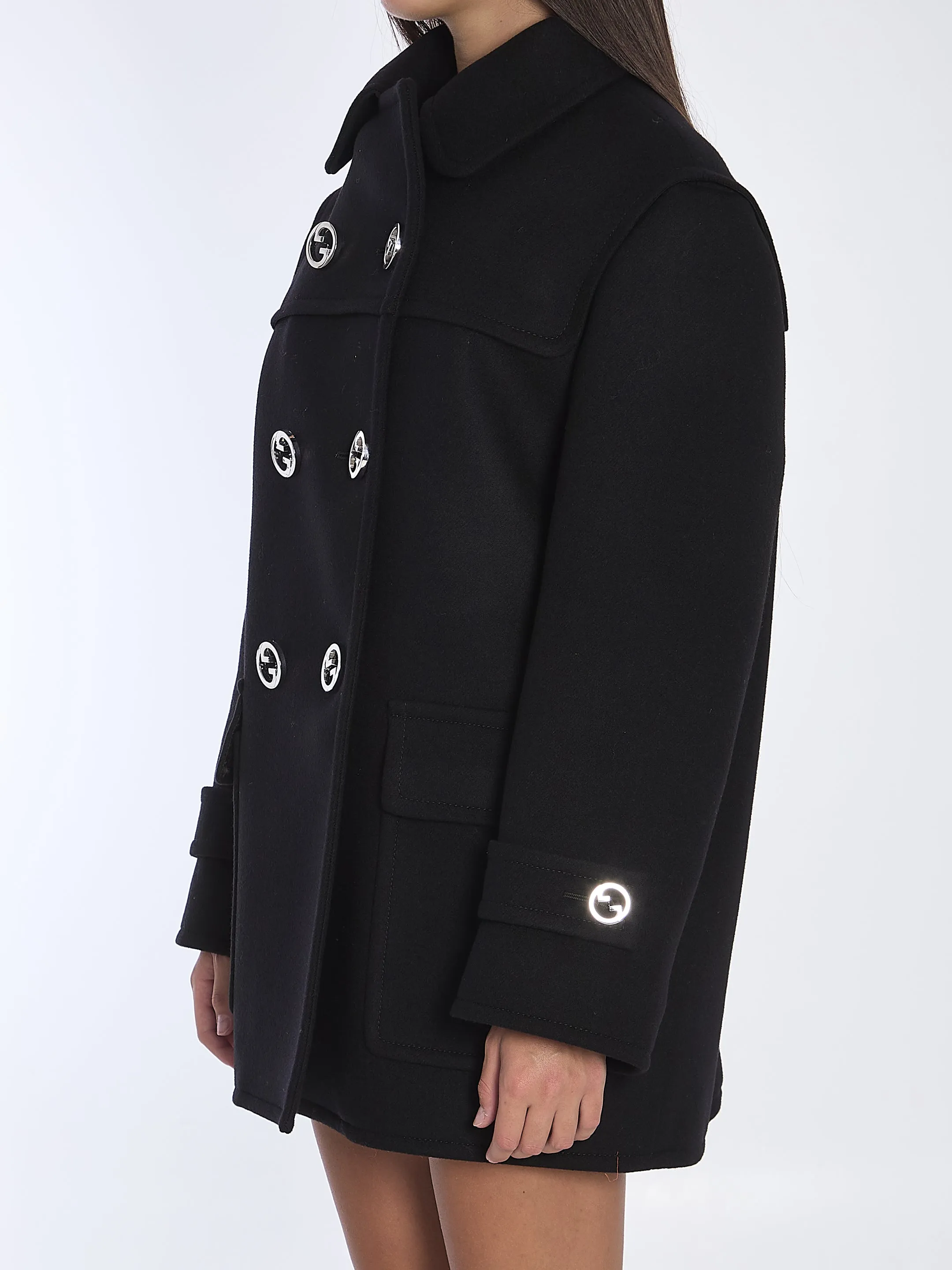 Gucci Batavia Wool Coat