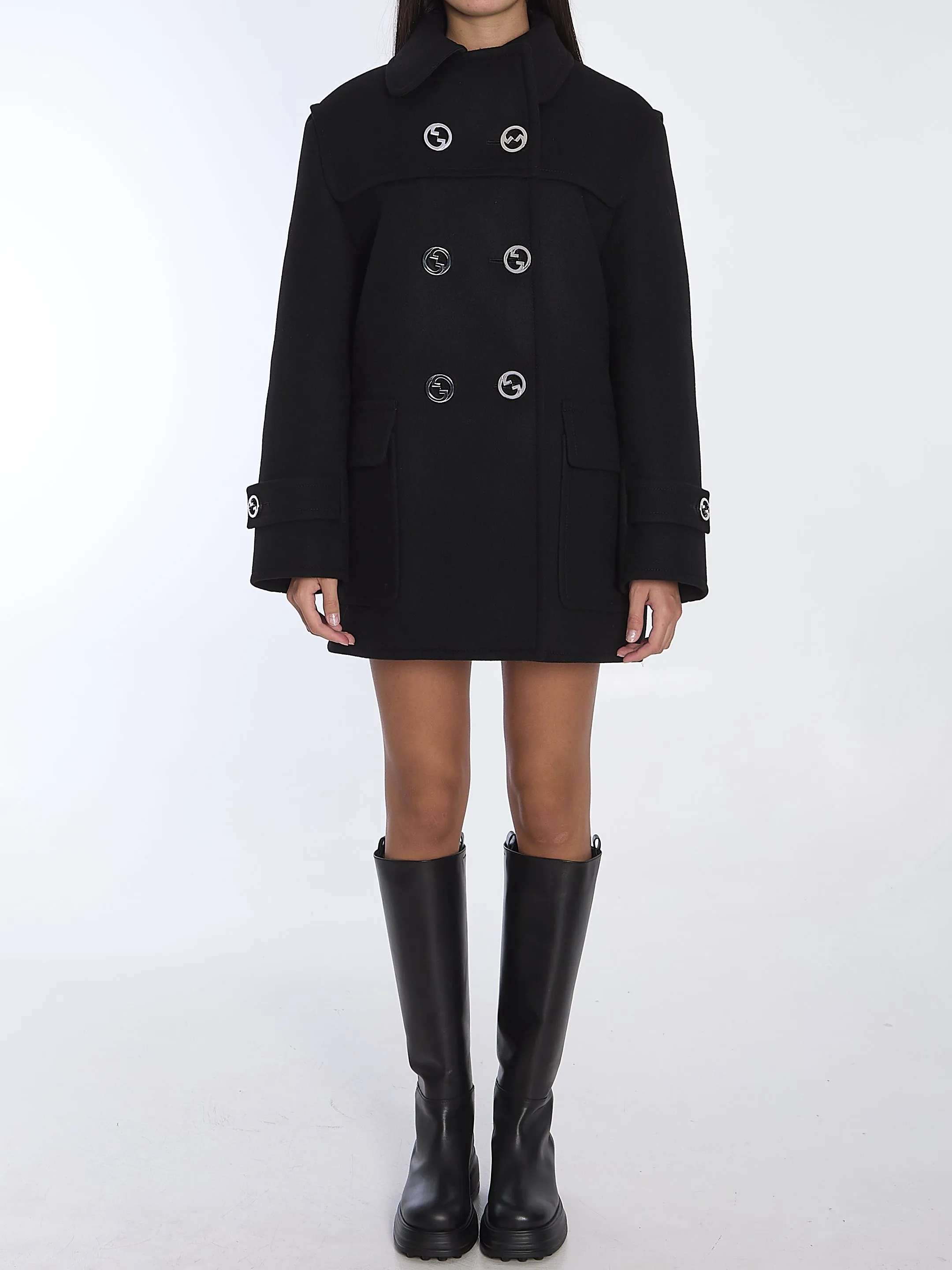 Gucci Batavia Wool Coat