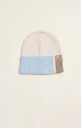 Isabel Color Block Cuff Winter Beanie