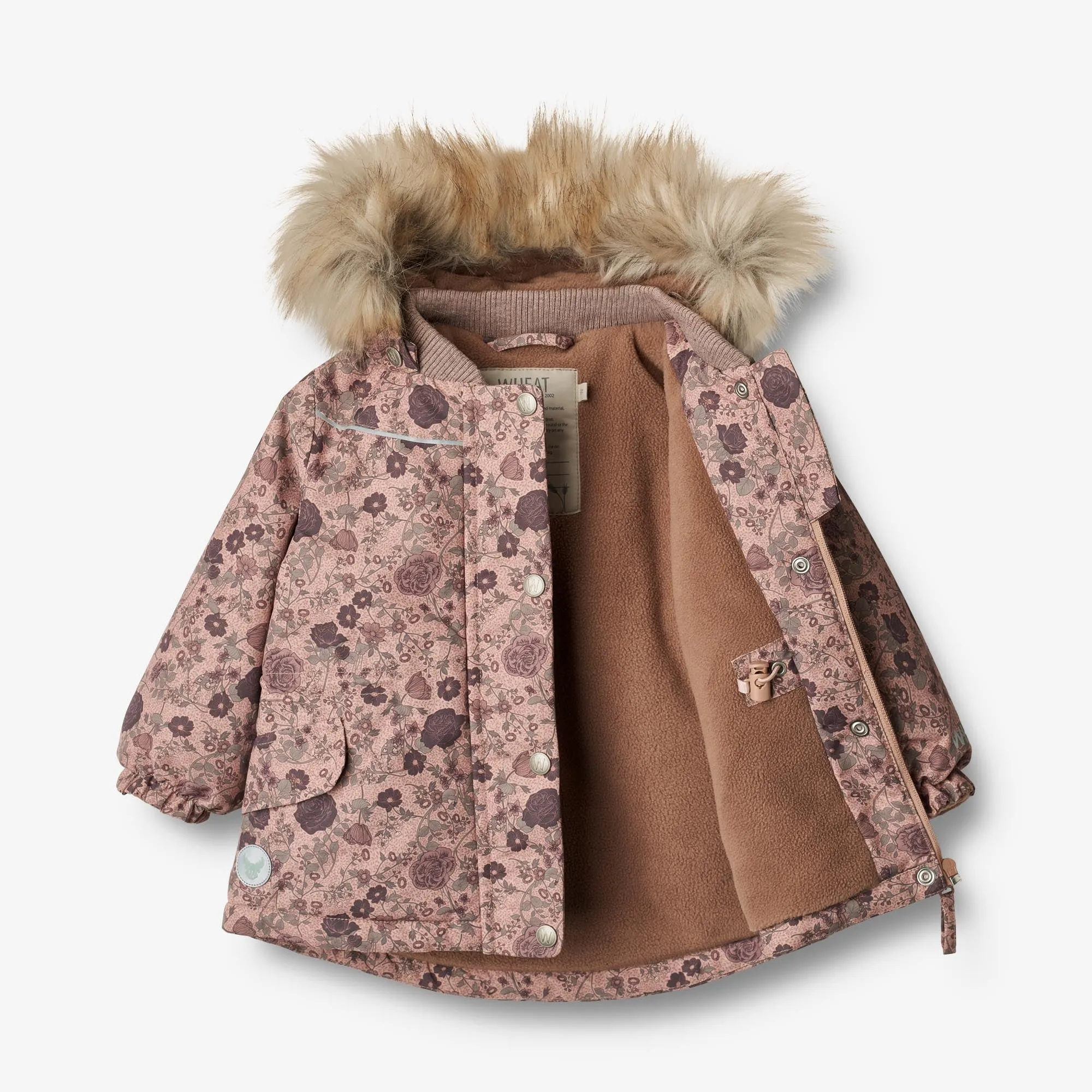 Jacket Mathilde Tech | Baby - rose dawn flowers