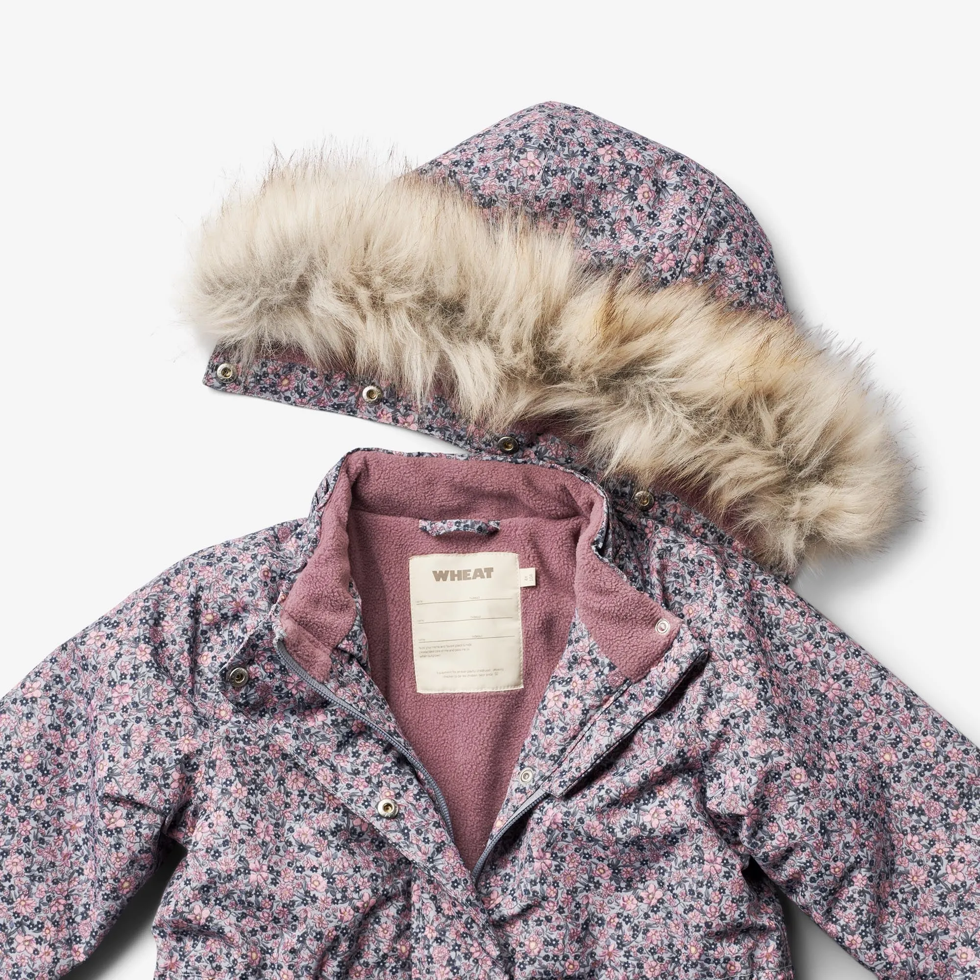 Jacket Mathilde Tech - winter flowers