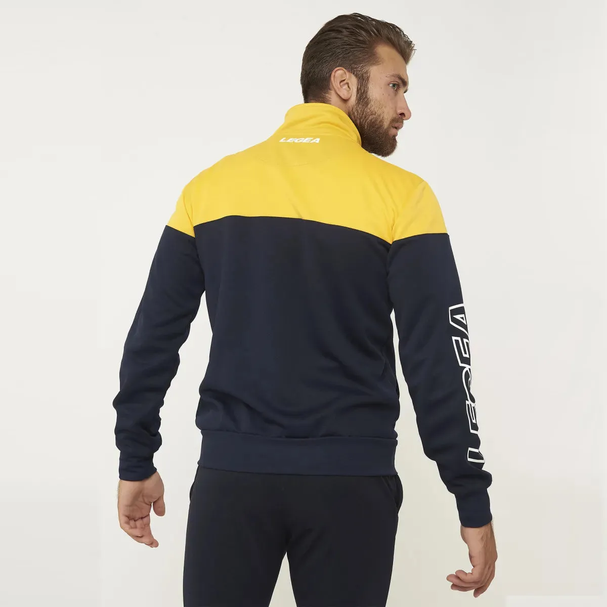 Legea Ontario Jacket Yellow / Navy