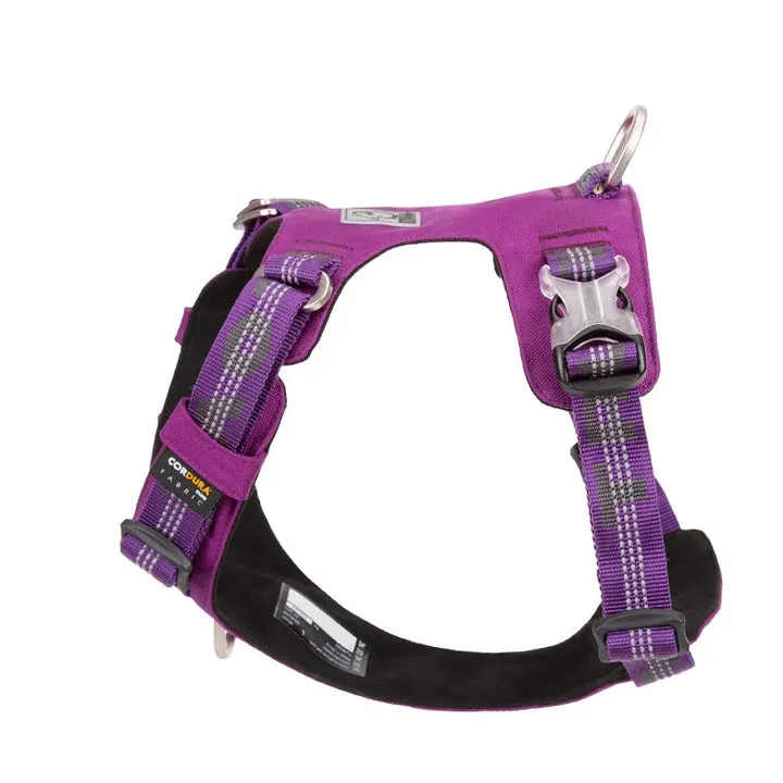 Lightweight 3M reflective Harness Purple L For Dogs