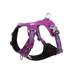 Lightweight 3M reflective Harness Purple L For Dogs