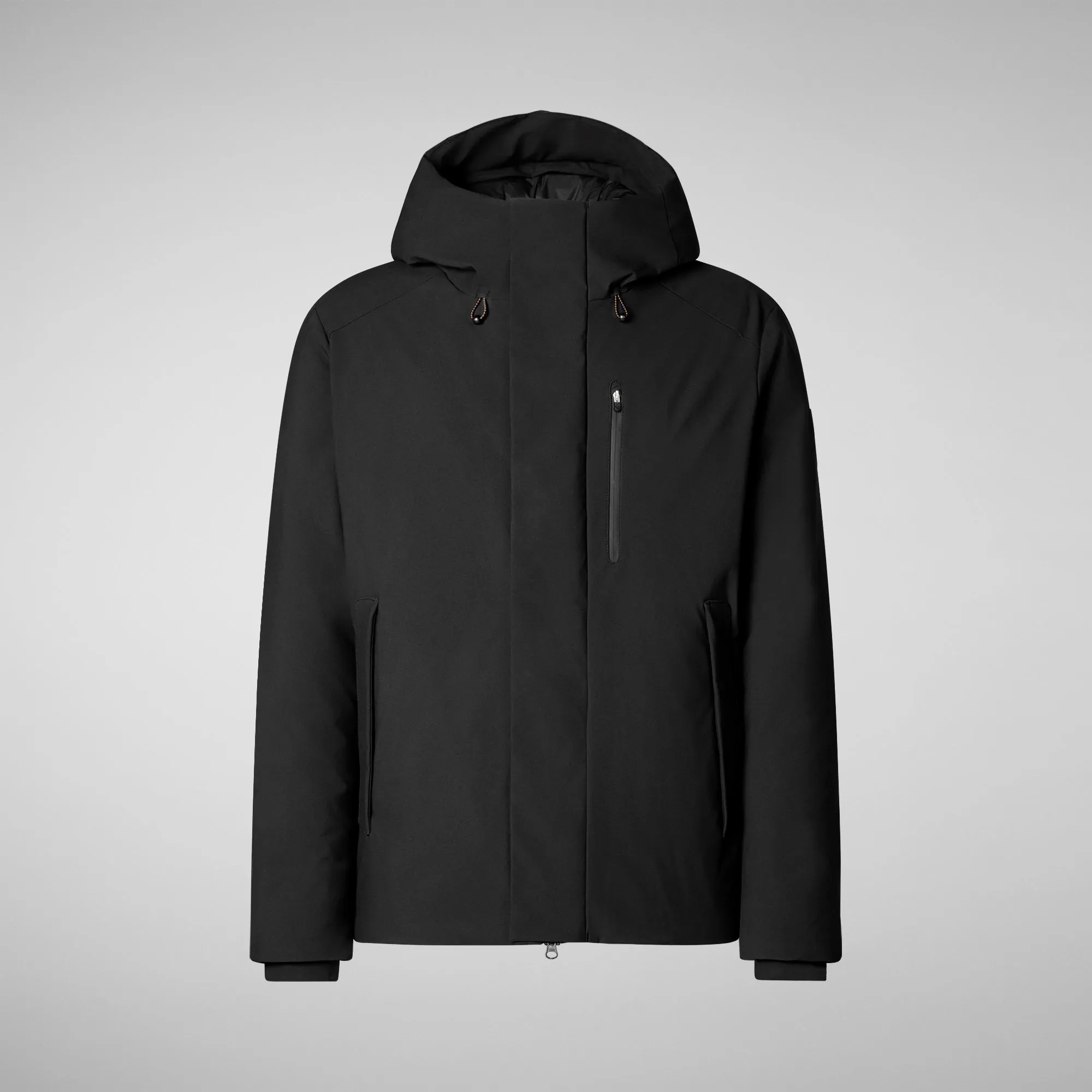 Men's Ulmus Hooded Parka in Black