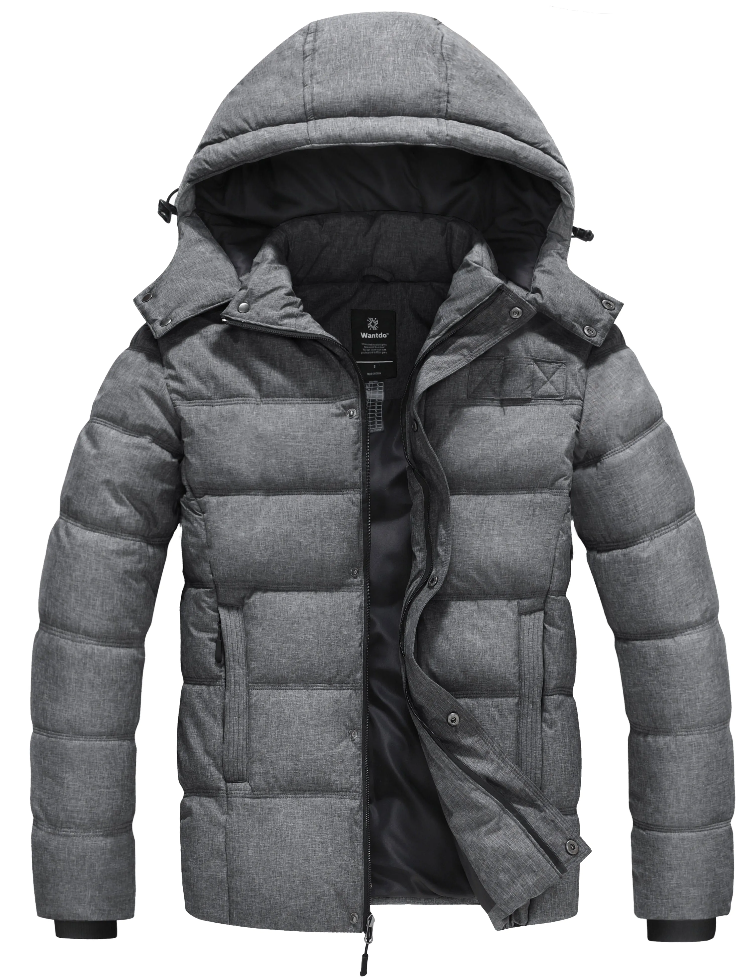 Men's Warm Puffer Jacket Winter Coat