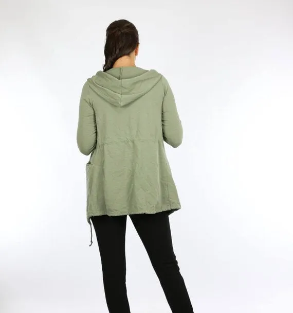 Parka Hoody Jacket Khaki