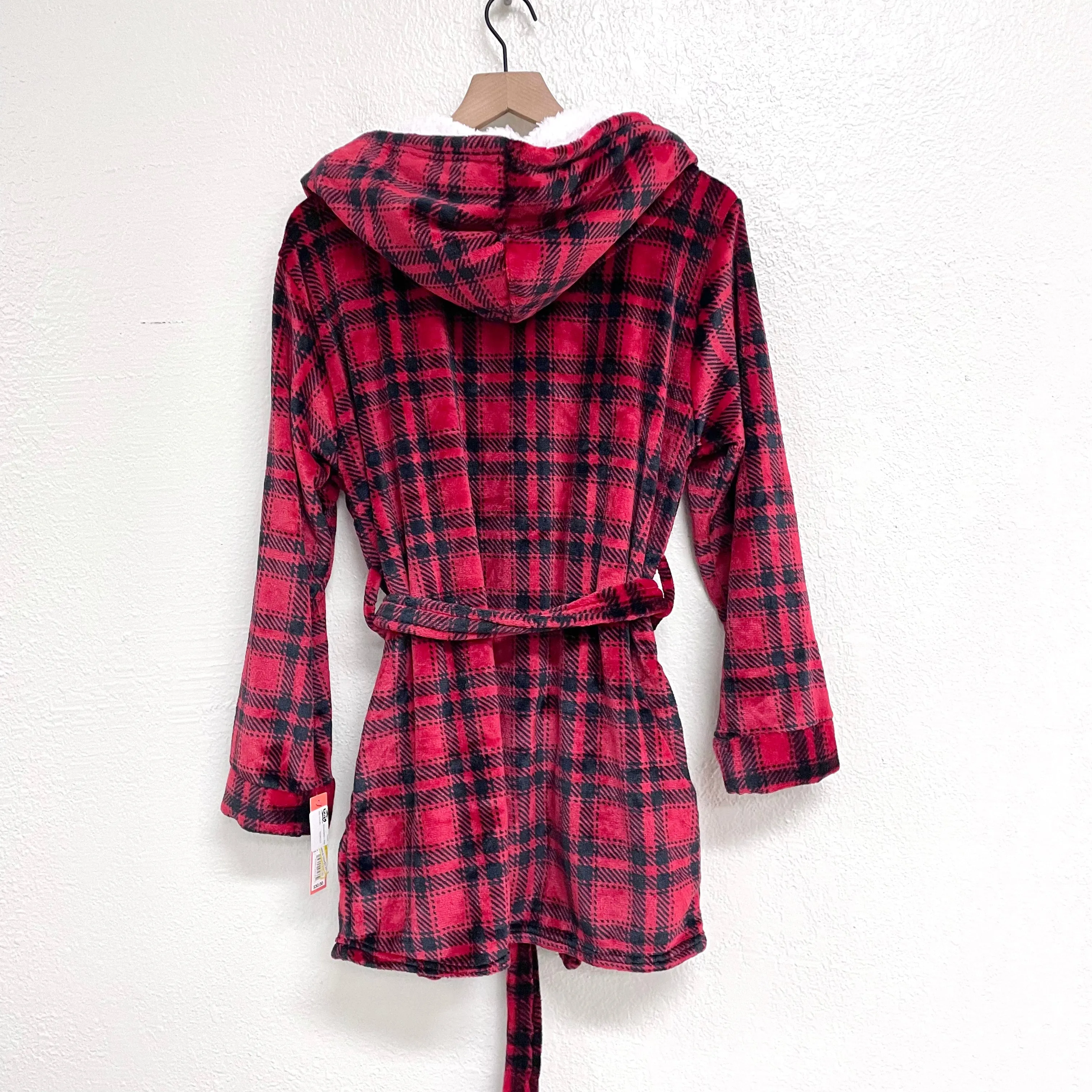 Plaid Fleece Robe