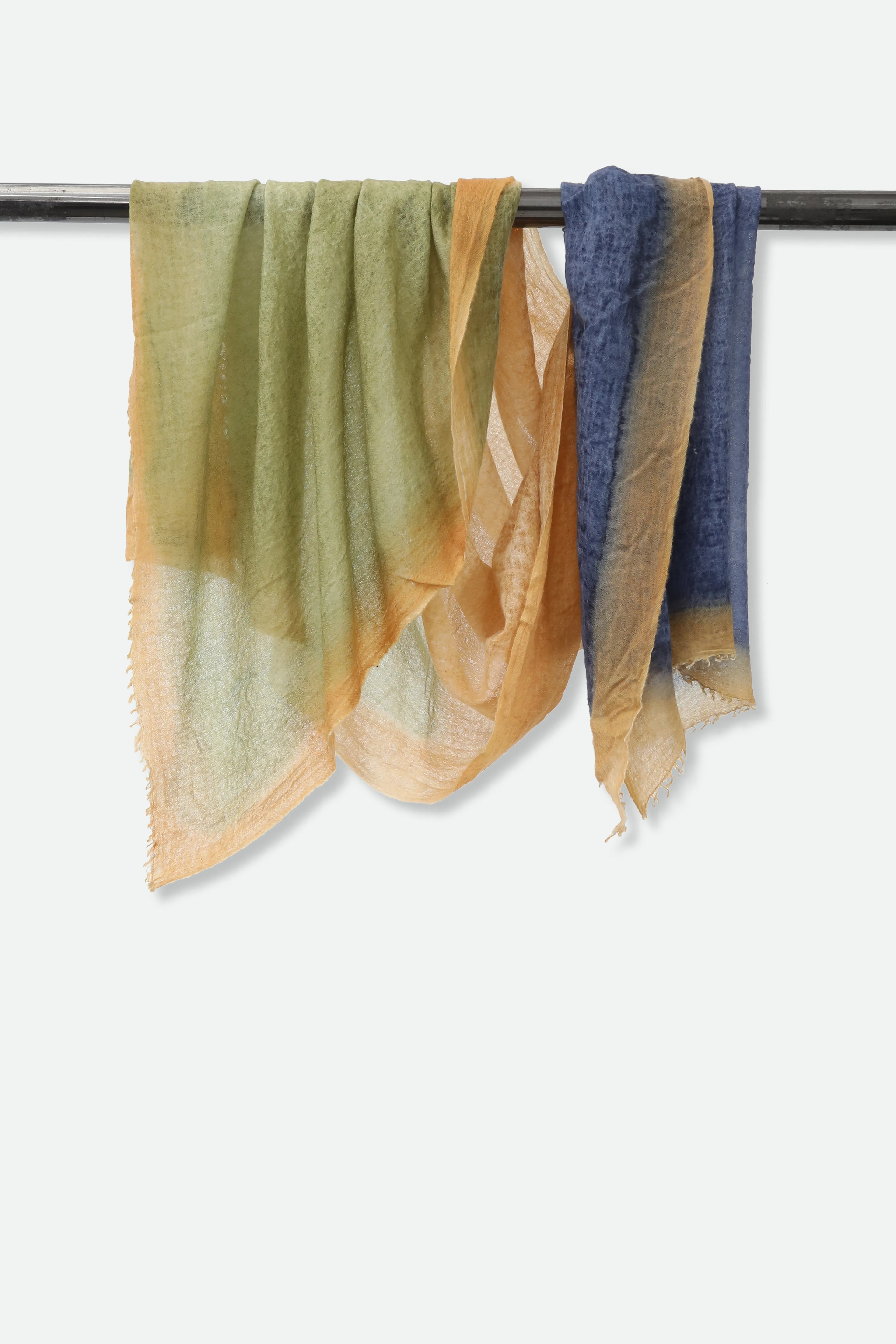 RHODES SCARF IN HAND DYED CASHMERE