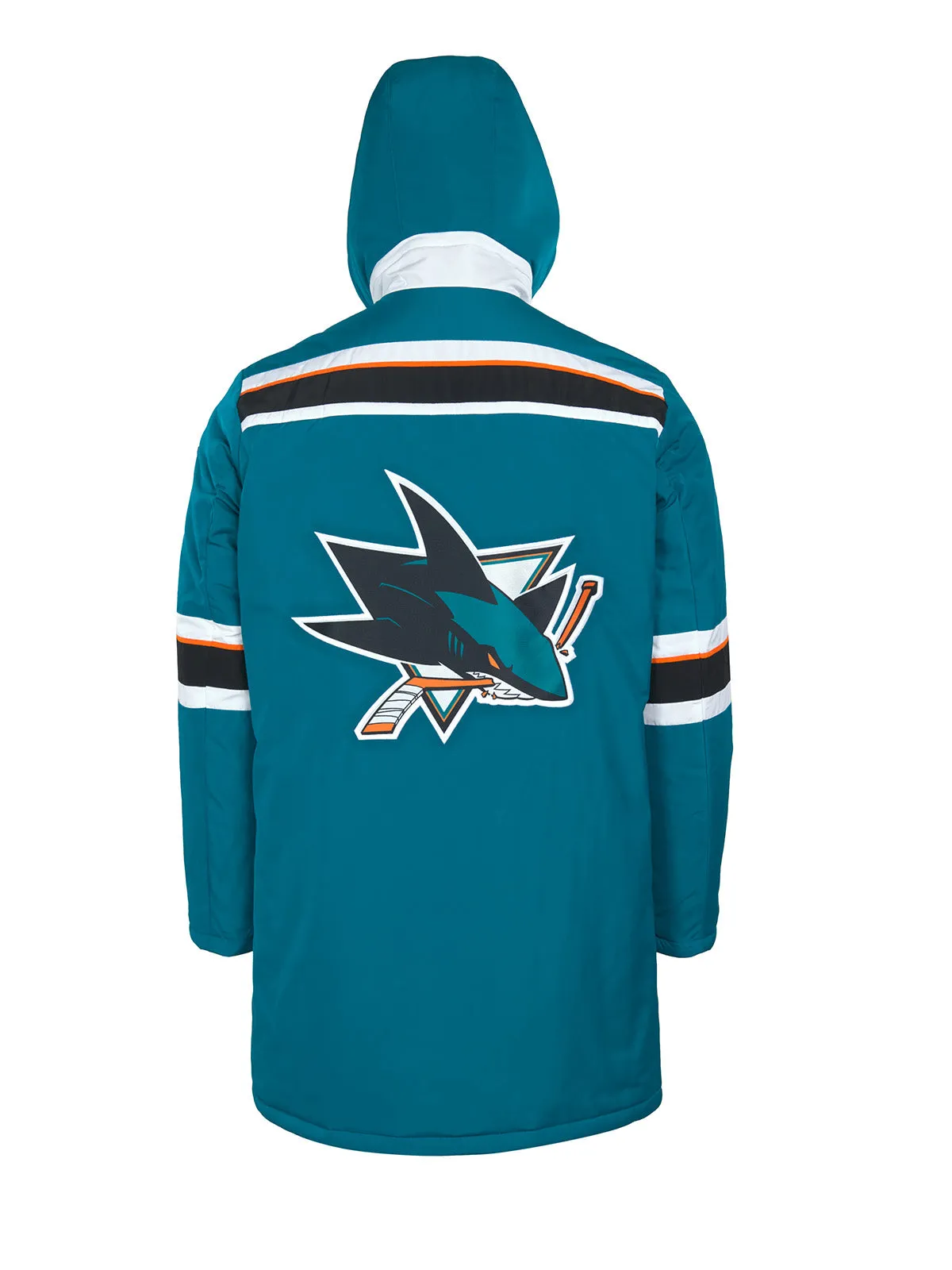 San Jose Sharks Reversible Parka Jacket