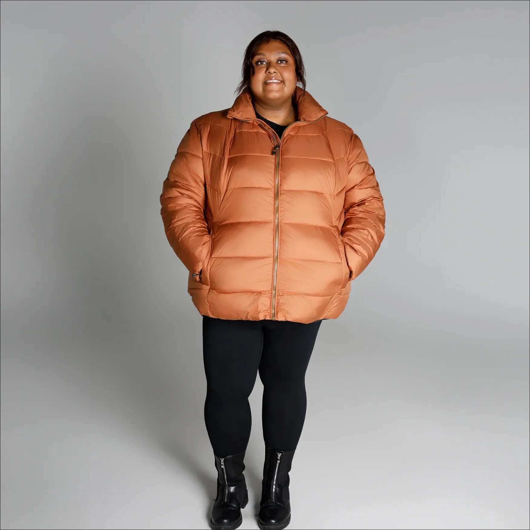 Snow Country Outerwear Women’s Plus Size 1X-6X Lexington Synthetic Winter Puffy Jacket Coat