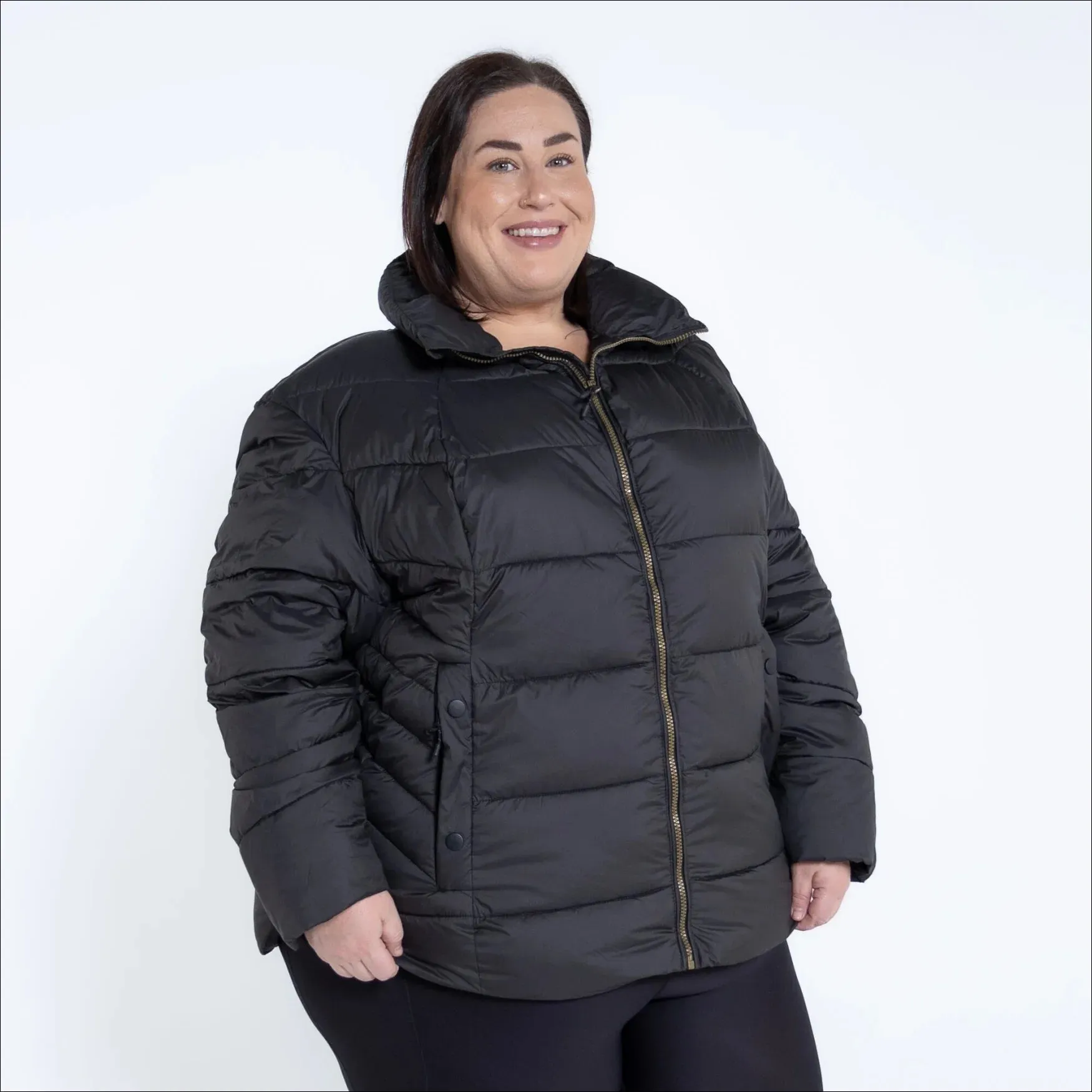 Snow Country Outerwear Women’s Plus Size 1X-6X Lexington Synthetic Winter Puffy Jacket Coat