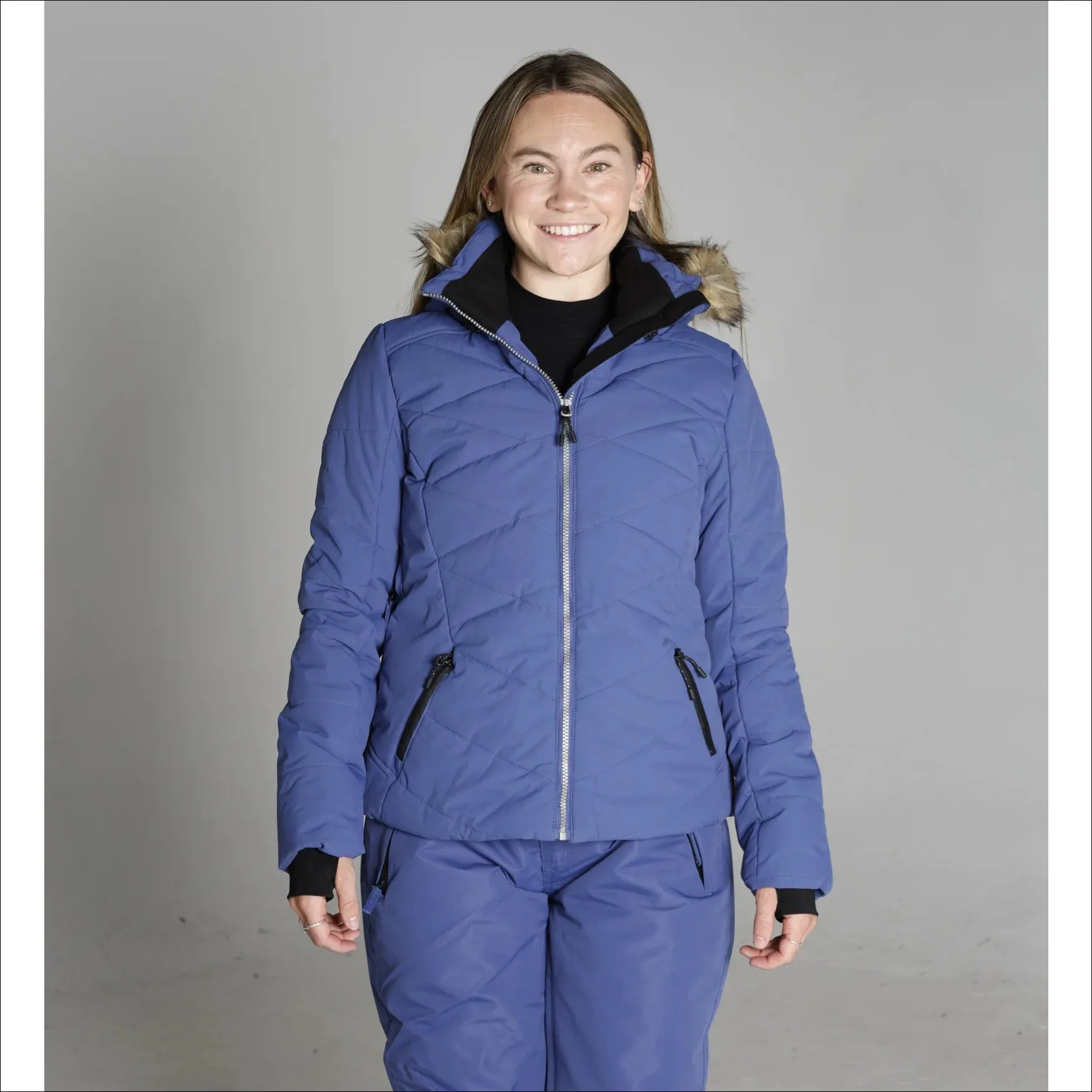 Snow Country Outerwear Womens S-XL Vail Down Alternative Winter Snow Ski Jacket Coat