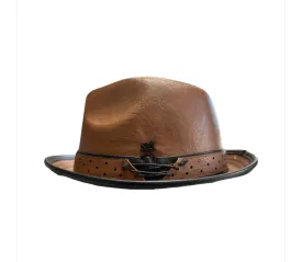 Stacy Adams HALDEN VEGAN LEATHER Fedora