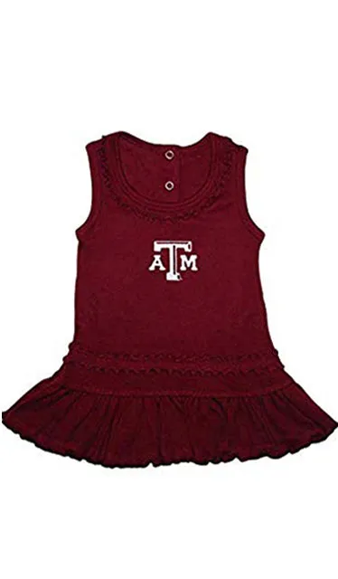 Texas A&M Infant Ruffled Tank Dress