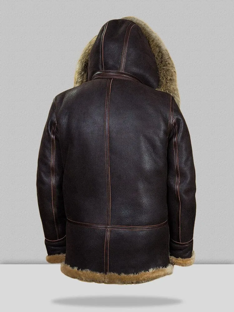 Thicken Warm Hooded Parka Fur Coat