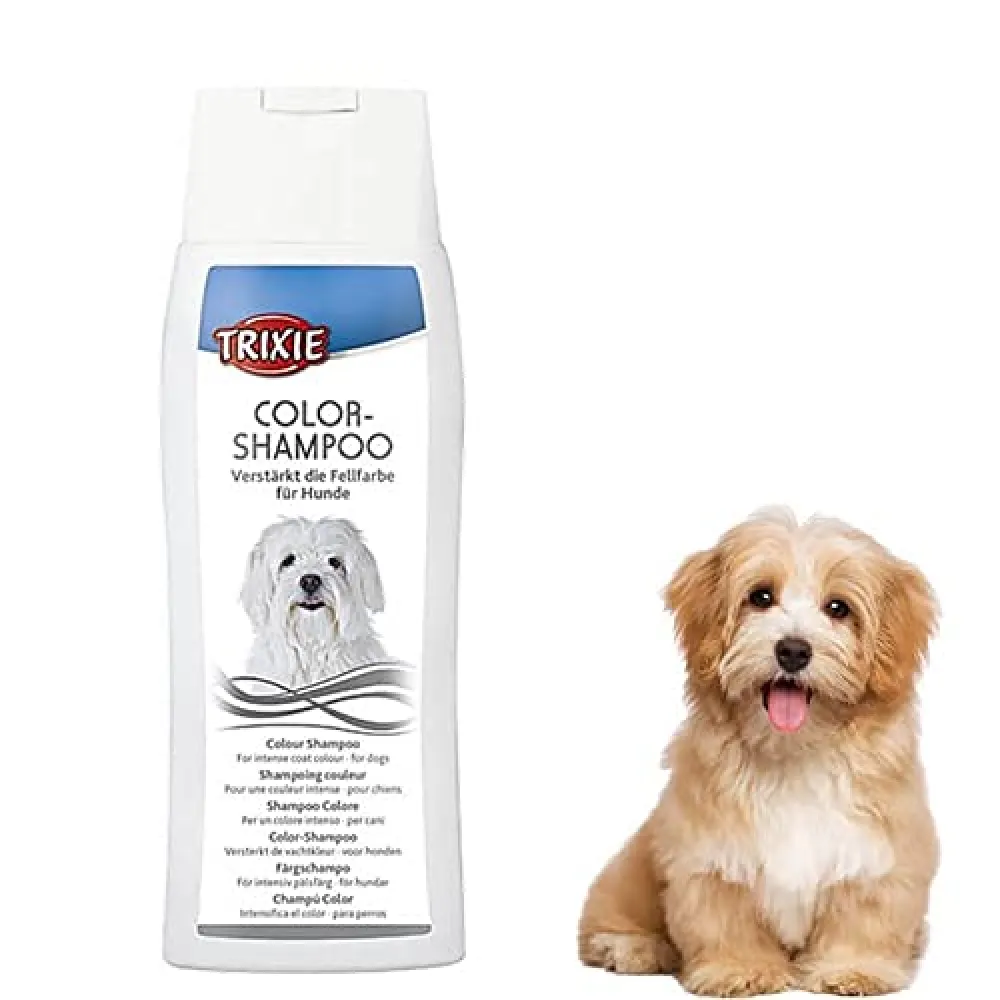 Trixie Colour Shampoo for Dogs (White Coat)