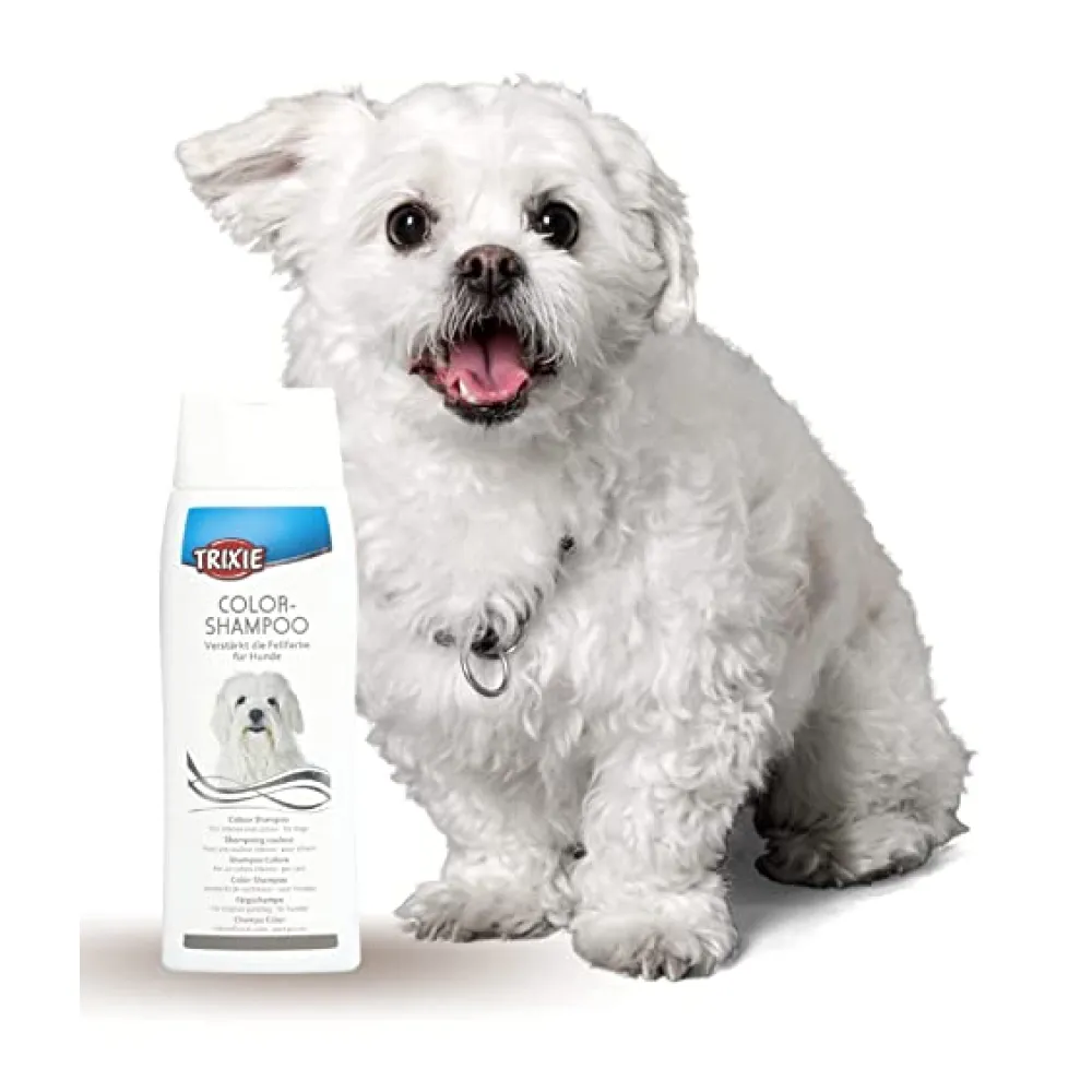 Trixie Colour Shampoo for Dogs (White Coat)