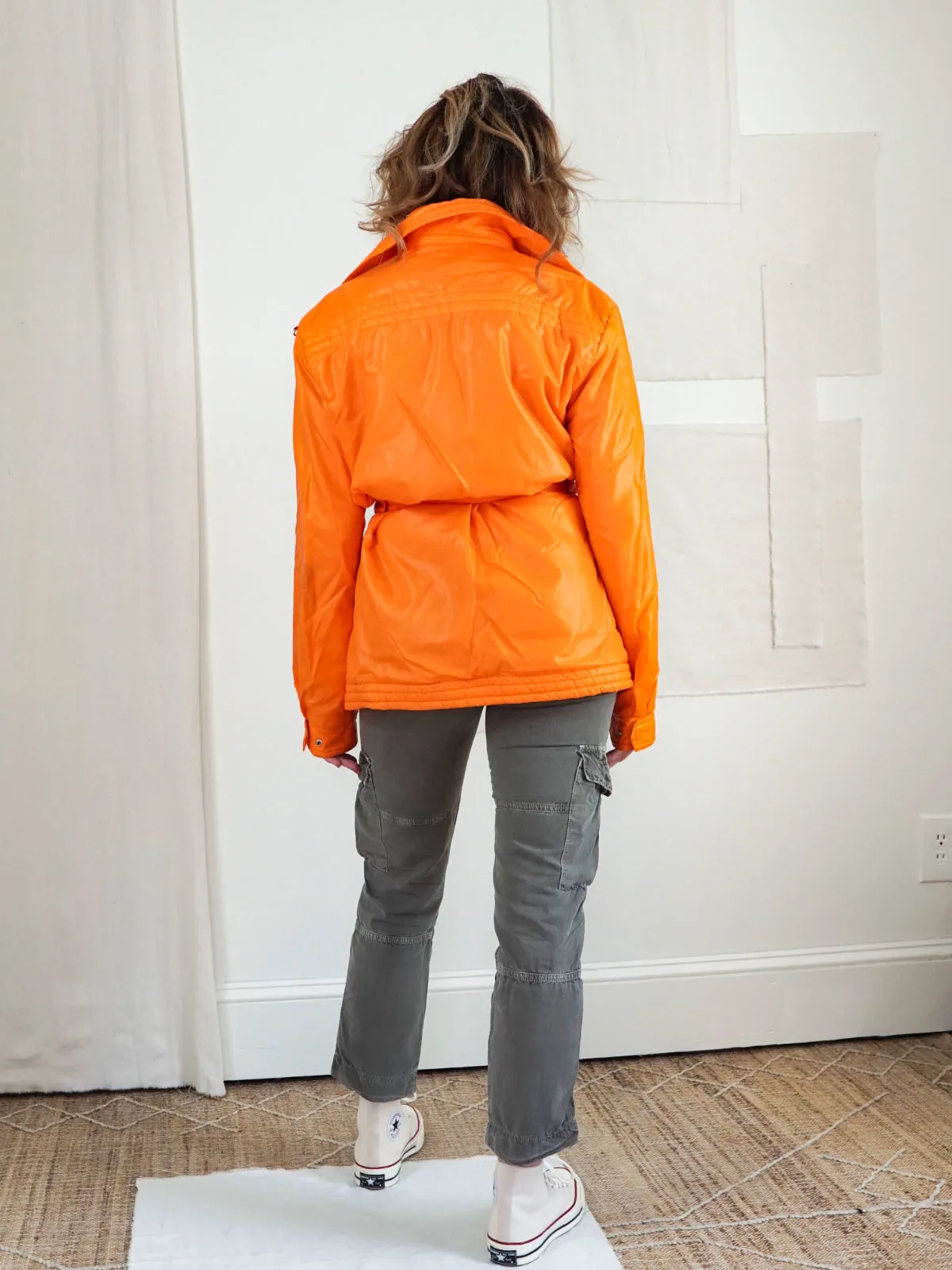 Vintage Sunset Orange Jacket