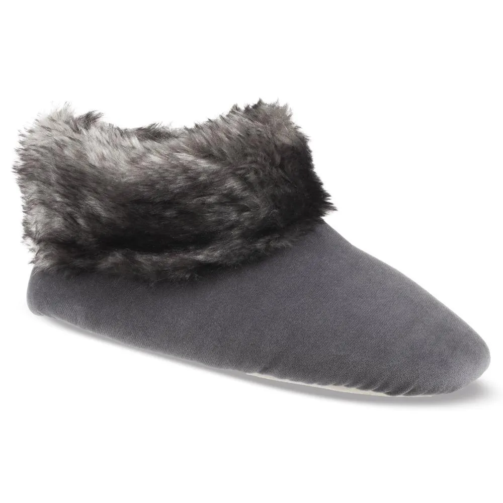 Women’s Stretch Velour Sabrine Bootie Slippers