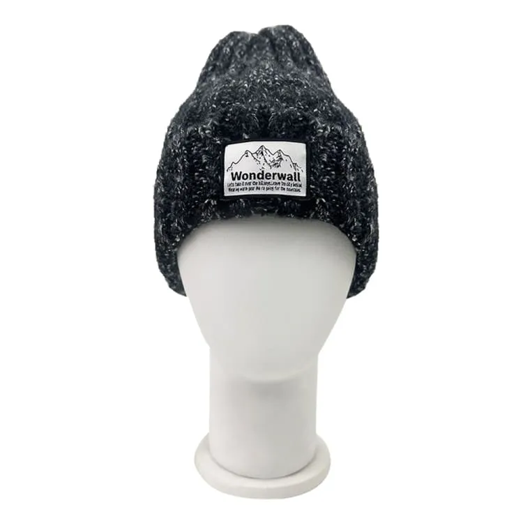 Wonderwall Beanie-BLACK