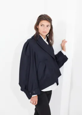 Wool Cocoon Jacket