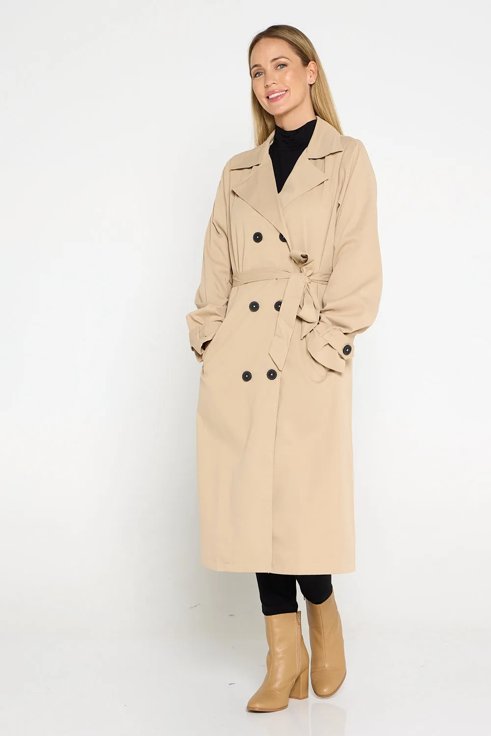 Zimmer Trench Coat - Sand