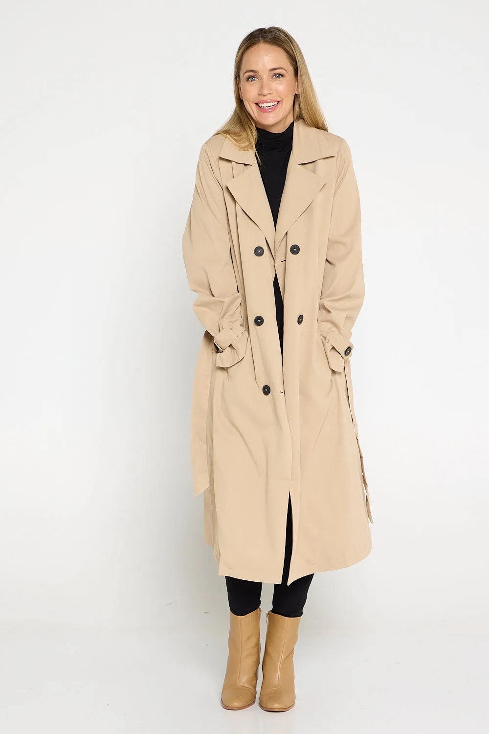 Zimmer Trench Coat - Sand